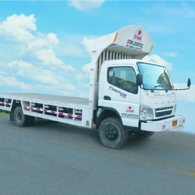 Flat bed truck 20 feet